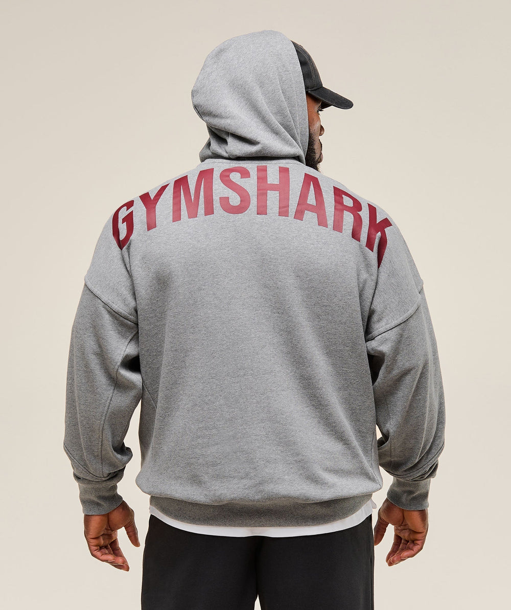 Power Hoodie Charcoal Core Marl