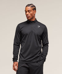 Arrival 1/4 Zip Black