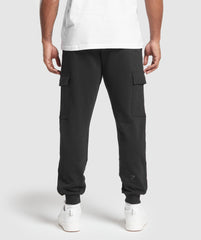 Rest Day Essentials Cargo Joggers Black