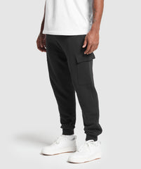 Rest Day Essentials Cargo Joggers Black