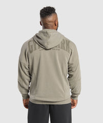 Heritage Washed Hoodie Utility Green