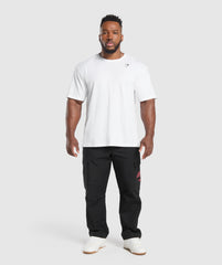 Metal Lifting Cargo Pants Black