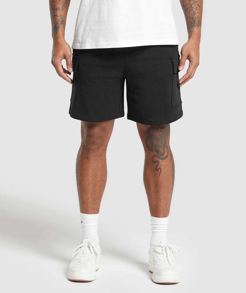 Rest Day Essentials Cargo 7" Shorts Black