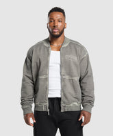 Heavyweight Bomber Jacket Metal Grey/Asphalt Grey