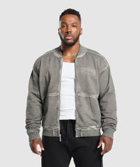 Heavyweight Bomber Jacket Metal Grey/Asphalt Grey
