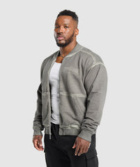 Heavyweight Bomber Jacket Metal Grey/Asphalt Grey