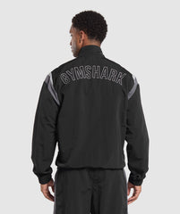 Retro Track Jacket Black/Dark Grey/Smokey Grey