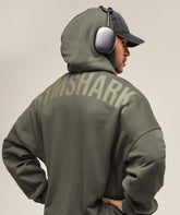 Power Zip Up Hoodie Strength Green