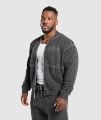 Heavyweight Bomber Jacket Black