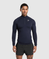 Vital 1/4 Zip Navy/Heavy Blue