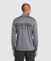 Running Dept. 1/4 Zip Pitch Grey