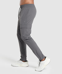 Stretch Woven Cargo Pants Graphite Grey