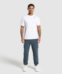 Rest Day Essentials Cargo Joggers Titanium Blue