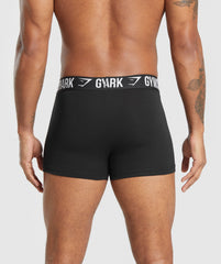 Boxer Brief 3PK Black/Graphite Grey