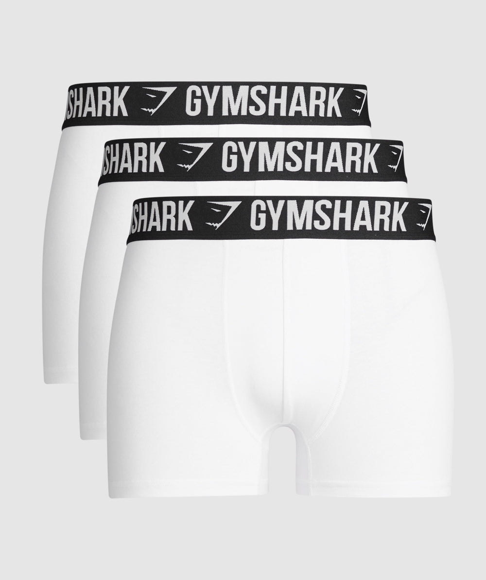 Boxer Brief 3PK White