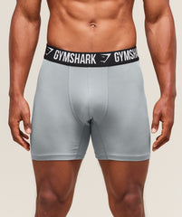 Long Boxer Brief 3PK Denim Grey/Titanium Blue/Black
