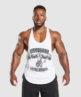 Lifting Apparel Stringer White
