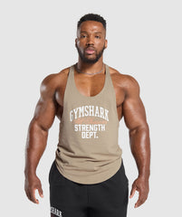 Trophy Graphic Stringer Cement Brown