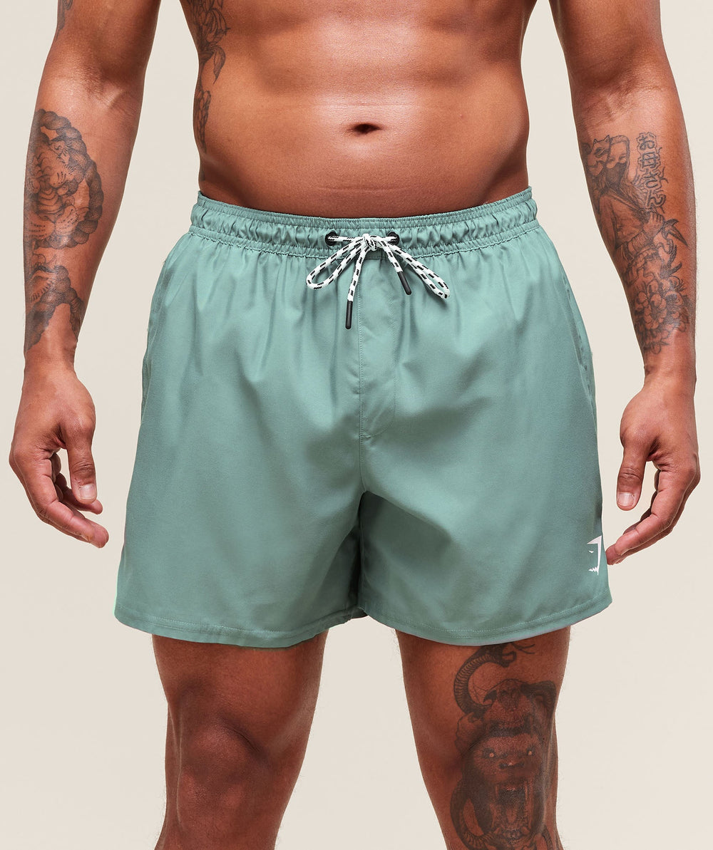 5" Swim Shorts Celeste Blue