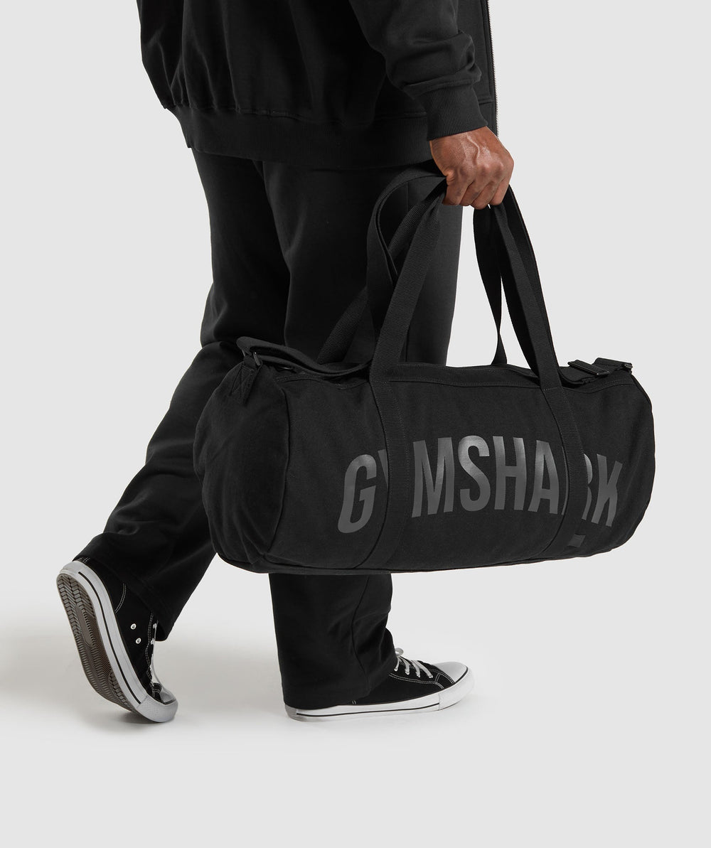 Power Holdall Black Wash