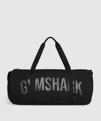 Power Holdall Black Wash