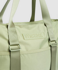 Everyday Tote Natural Sage Green