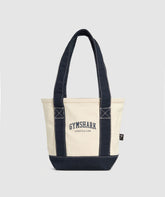 Collegiate Mini Tote Oat White/Heavy Blue