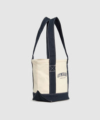 Collegiate Mini Tote Oat White/Heavy Blue