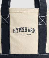 Collegiate Mini Tote Oat White/Heavy Blue