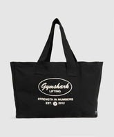 Old School Lifting Tote Black