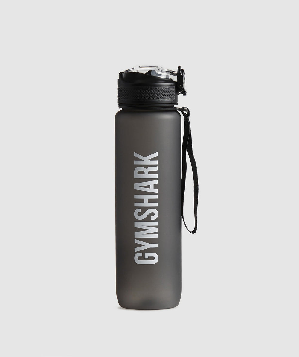 Sports Bottle With Straw Asphalt Grey