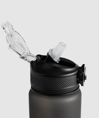 Sports Bottle With Straw Asphalt Grey