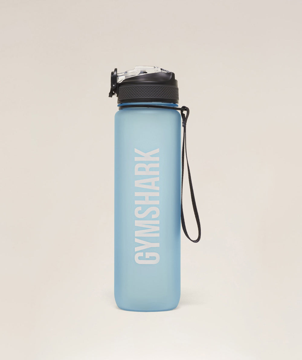 Sports Bottle With Straw Bench Blue