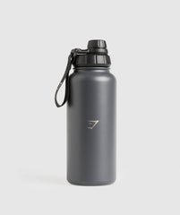 Metal Insulated Bottle 1L Onyx Grey