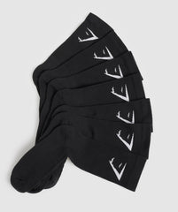 Crew Socks 7pk Black