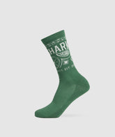 Bandana Crew Sock Classic Green