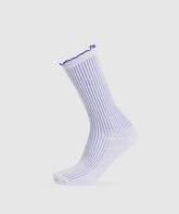 Frill Crew Single Sock Fresh Lilac/Cobalt Purple