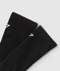 Studio Crew Socks Black