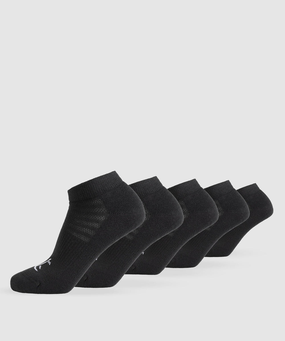Trainer Sock 5pk Black