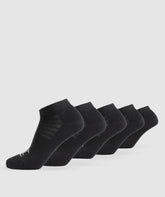 Trainer Sock 5pk Black