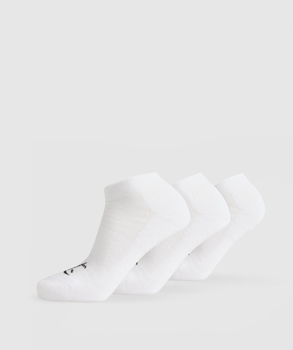 Trainer Socks 3pk White