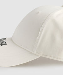 Washed Cap Oat White