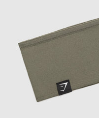 Diffuse Single Layer Sweat Headband Base Green