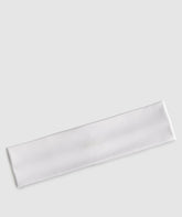 Straight Headband White