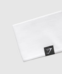 Diffuse Sweat Headband White