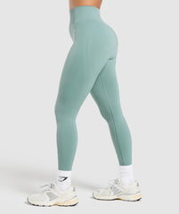 Corset Seamless Leggings Celeste Blue