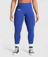 Syd Grows Everyday Seamless Leggings Vintage Blue