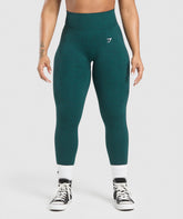 Lift Seamless Leggings Functional Teal/Black Marl
