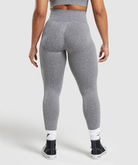 Lift Seamless Leggings Brushed Grey/White Marl