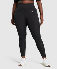 Everyday Mesh Legging Black